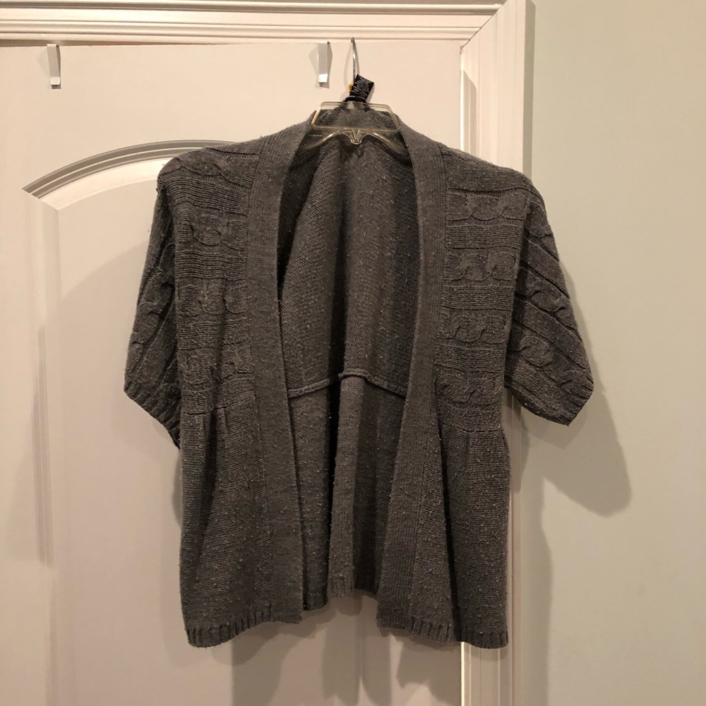 Gray sweater/cardigan